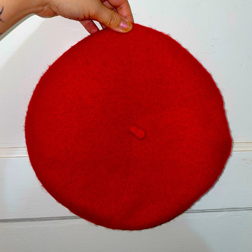 H&M Red Wool Beret